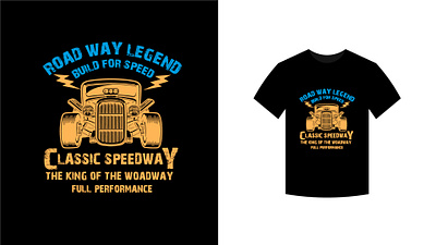 Roadway legend design graphic design illistrator t shirt design vector