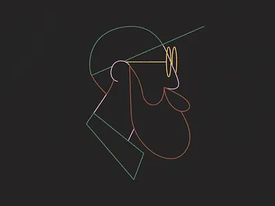 Updated Avatar 2d design animation avatar character design design digital art illustration illustrator louis wes motion design motion graphics portrait style frame