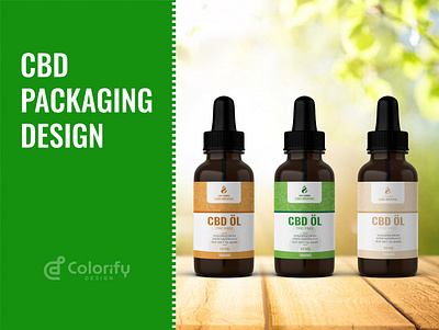 CBD Packaging Design brand identity branding cbd design cbd label cbd product label graphic design label and packaging label design logo minimal natural organic product label vector vintage packaging