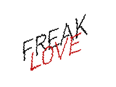 Freak Love illustration type