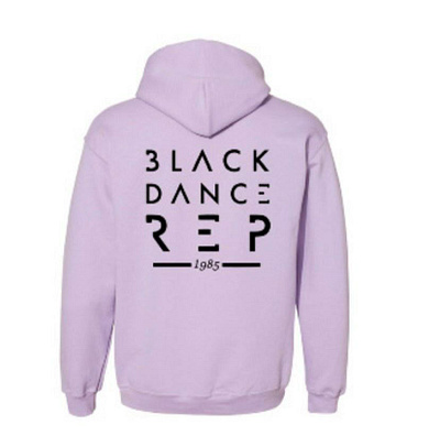 Black Dance Repertoire Hoodie Design branding design typography
