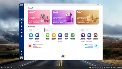 iStation (Gas Station Manager) ⛽ desktop software ui ux