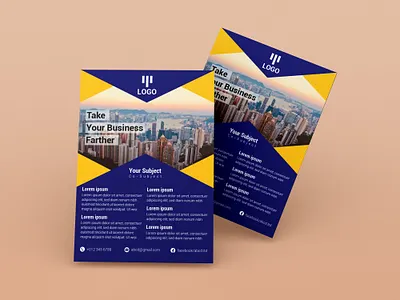 Flyer branding design flyer flyer design flyers graphic design illustration standard design standard flyer standard template template template design templates vector