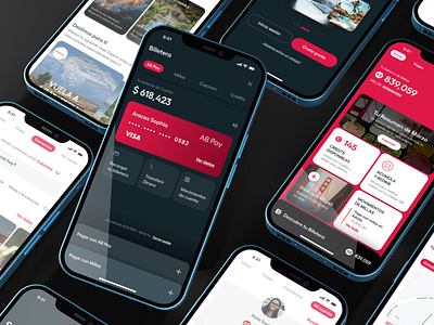 Loyalty App app design loyalty miles travel ui