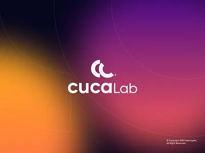 CucaLab-Logo design brand mark branding clean logo color creative agency design design agency gradients graphic design identity branding logo logo branding logos graphics logo design concept logo mark logo modernism logotype mark construction