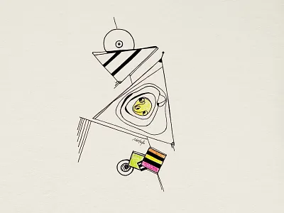 Lines abstract abstract art abstract illustration art color pencil hand drawn hand drawn art hand drawn illustration illustration ink ink drawing inked lines pencil art pencil drawing stripes