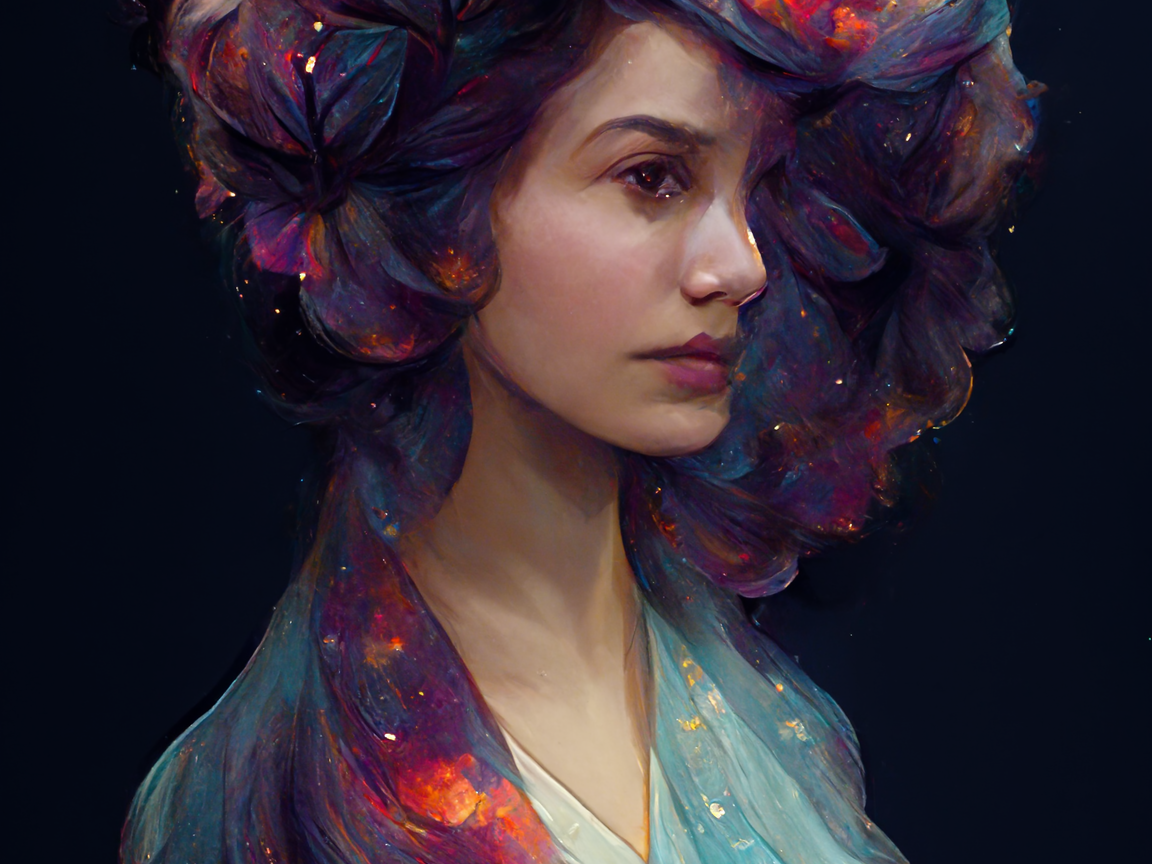 Nebulae Hair by Azzy on Dribbble