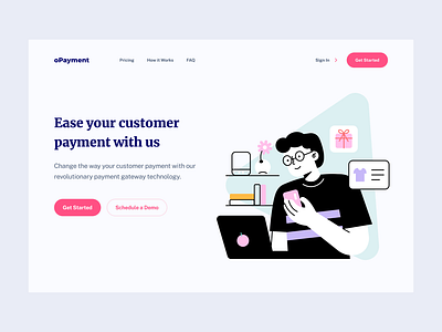 Free Black Friday and Online Shopping Illustrations illustration ui vector
