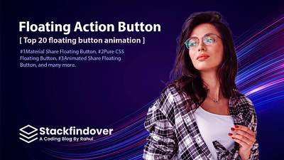 Floating Action Button [ Top 20 floating button animation ] animation css html javascript ui