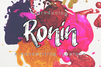 Ronin Font fonts
