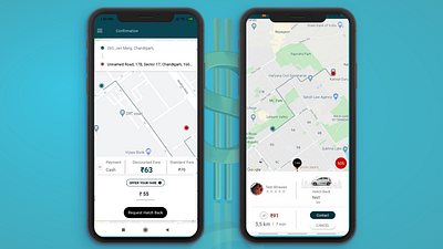 Taxi Booking App with Fare Chat System 3d animation app app design app ui behance booking app branding bus booking cab booking design dribble graphic design icon illustration logo motion graphics taxi booking ui uiux