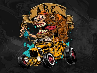 Car Illustration 3d adobe animation app brand branding car design graphic design icon illustration logo mascot monster motion graphics object typography ui ux vector