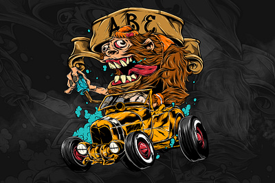 Car Illustration 3d adobe animation app brand branding car design graphic design icon illustration logo mascot monster motion graphics object typography ui ux vector