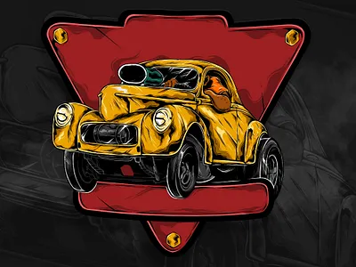 CAR LOGO ILLUSTRATION 3d adobe animation app brand branding car design graphic design illustration logo motion graphics ui