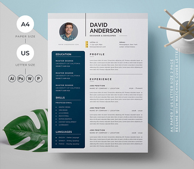 Resume modern cv