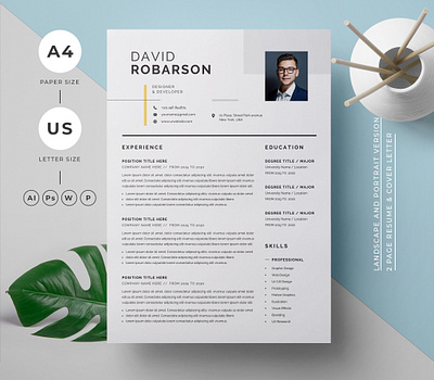 Resume modern cv