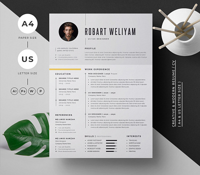 Resume modern cv