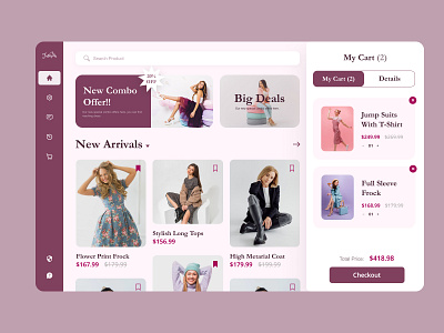 Shopping Dashboard branding business cart clean colorful creative dashboard dashboard design design e shopping graphic design offers online shopping popular shopping trending design ui ux