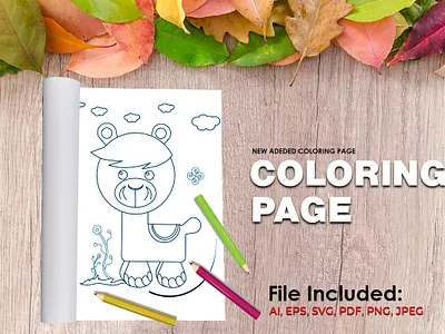 Llama Coloring Book for Kids Graphic animal coloring book children design
