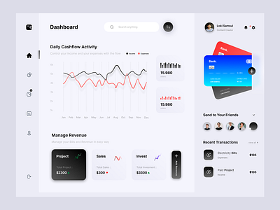 DOMPET💵 - Finance Dashboard chart dashboard design finance finance dashboard financial dashboard isometric marketing mockup odama planthing project purrweb rondesign ui uiux ux web webapp website design