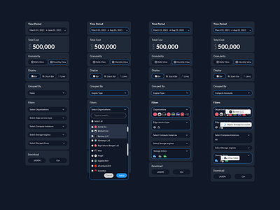 Filtering filter graphic design product style guide system ui ux