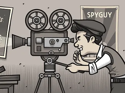 Videos illustration piotr antkowiak spyguy