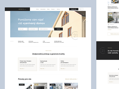 Website for real estate agency agency properties realeaste ui ux web webdesign