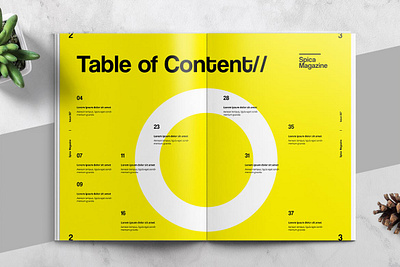 Art and Exhibition Magazine Editorial Template a4 art brochure catalog catalogue clean editorial editorial design elegant exhibition indesign letter lookbook magazine modern multipurpose portfolio proposal swiss yellow