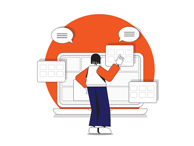 Qompass Now branding illustrator photoshop ui vector