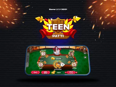 Teen Patti Game 3card game cardgame cardofthedaystaring casino design designinspiration dicegame dream dribbble game games graphicdesign lucky poker teenpatti teenpattigame ui uidesign ux webdesign