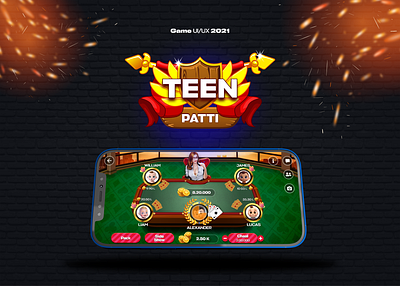 Teen Patti Game 3card game cardgame cardofthedaystaring casino design designinspiration dicegame dream dribbble game games graphicdesign lucky poker teenpatti teenpattigame ui uidesign ux webdesign