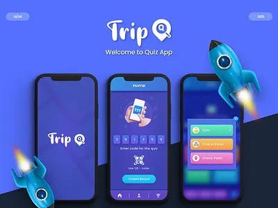 Trip Q app design behance check point game create round direction game dribbbble flat game forgot password ui gaming gender ui location ui profile screen ui puzzle game qr code ui quiz app sharing app sign up ui trip true and false game winner list ui