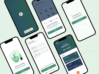 Open Banking Use Case: Consumer Savings App mobile open banking savings ui design uiux