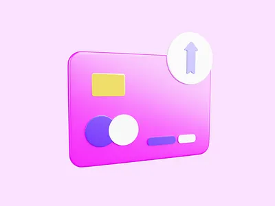Payment Card 3D Icon 3d 3d card 3d card icon 3d icon 3d payment 3d visa icon card 3d card payment payment icon