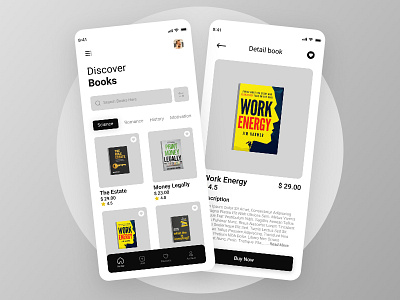 Book App UI figma graphic design ui uidesign uitrend userinterface