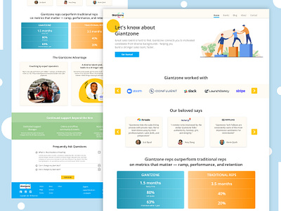 Landing Page UI ReDesign homepage landing page redesign template ui ui design uiux web web page web ui