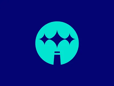 T-Magic | Software Company animation blue branding circle design graphic design illusion logo magic magic wand mark stick symbol tech ui wand شعار لوجو