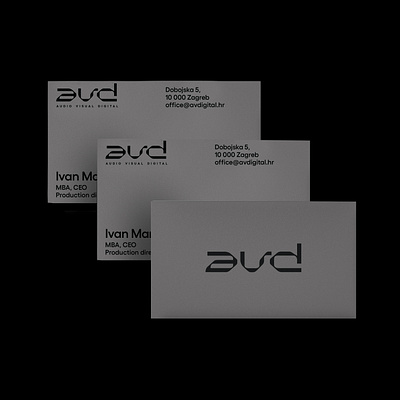 AVD bussines cards branding branding design design logo vector