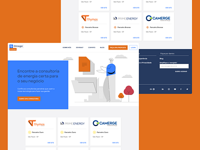 Omega Energia - Partner Program Page design digital digital product mvp partner product product design ui ux