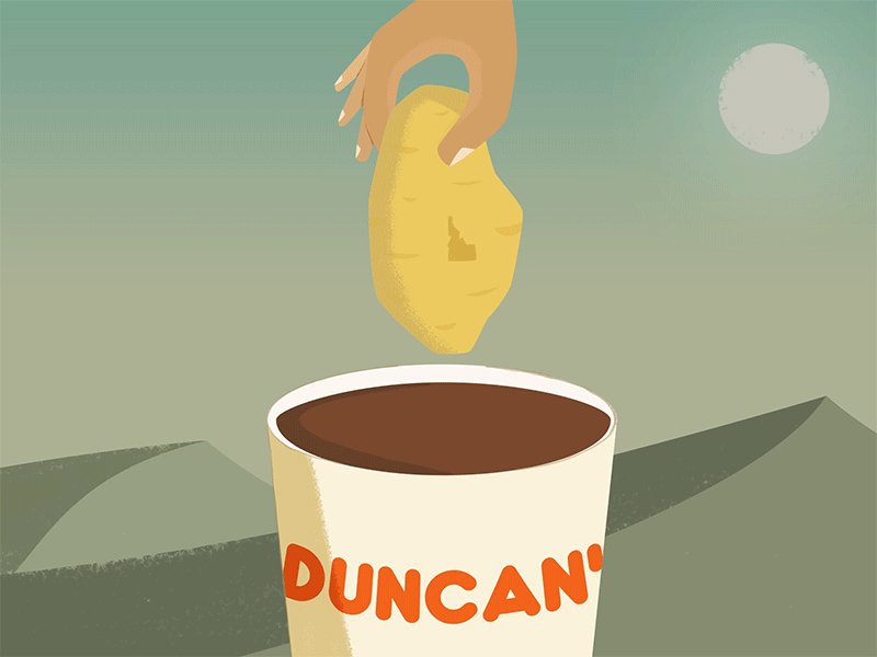 Duncan Idaho after effects animation graphic design illustration motion graphics photoshop