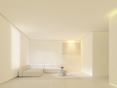 A Quiet Room 3d graphic design