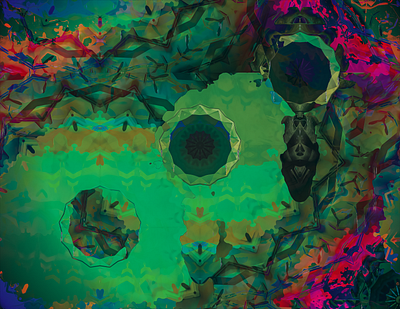 TRIFECTED abstract digitalart ericfickes