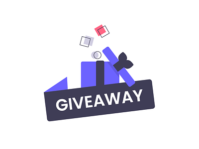 Giveaway branding design graphic design illustration logo mobile design ui ux vector web design