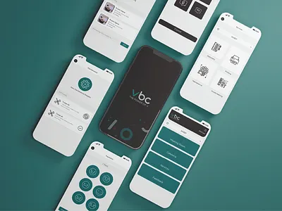 VBC App app application branding creative logo ui ux ux ui web