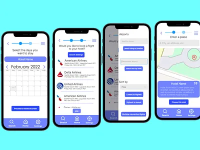 Daily UI 068 - Flight Search app dailyui dailyuichallenge design flight search framer ui ux