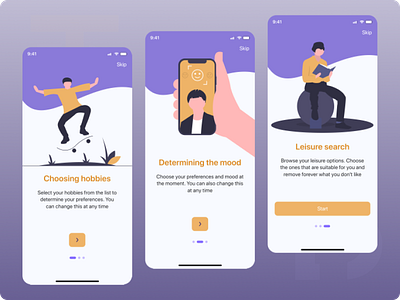 Onboarding design mobile onboarding ui uiux design ux web app