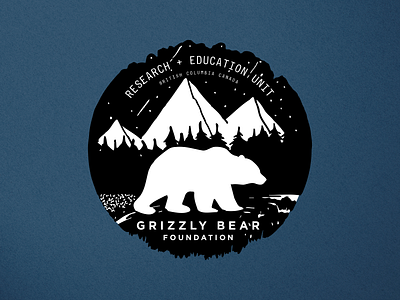 Grizzly Bear Foundation – Merchandise Graphic 02 branding design illustration logo vector