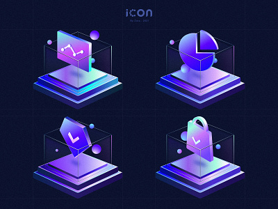 Icons blue icon ui