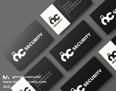 OC Security Logo brand identity branding design graphic design illustration logo media vector