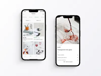 Homeware E–commerce App app application clean commerce design e commerce ecommerce app furniture home home page home ware ios minimalism mobile mobile app online shop product shopping ui ux